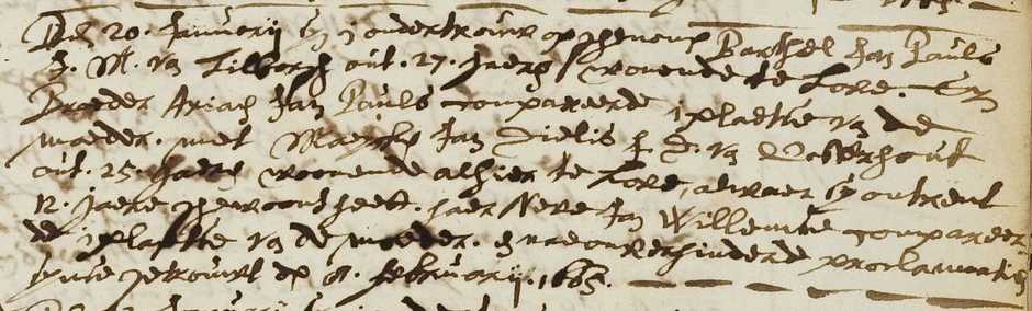 Huwelijksakte Bartel Jan Paulus en Maaike Jan Dielis