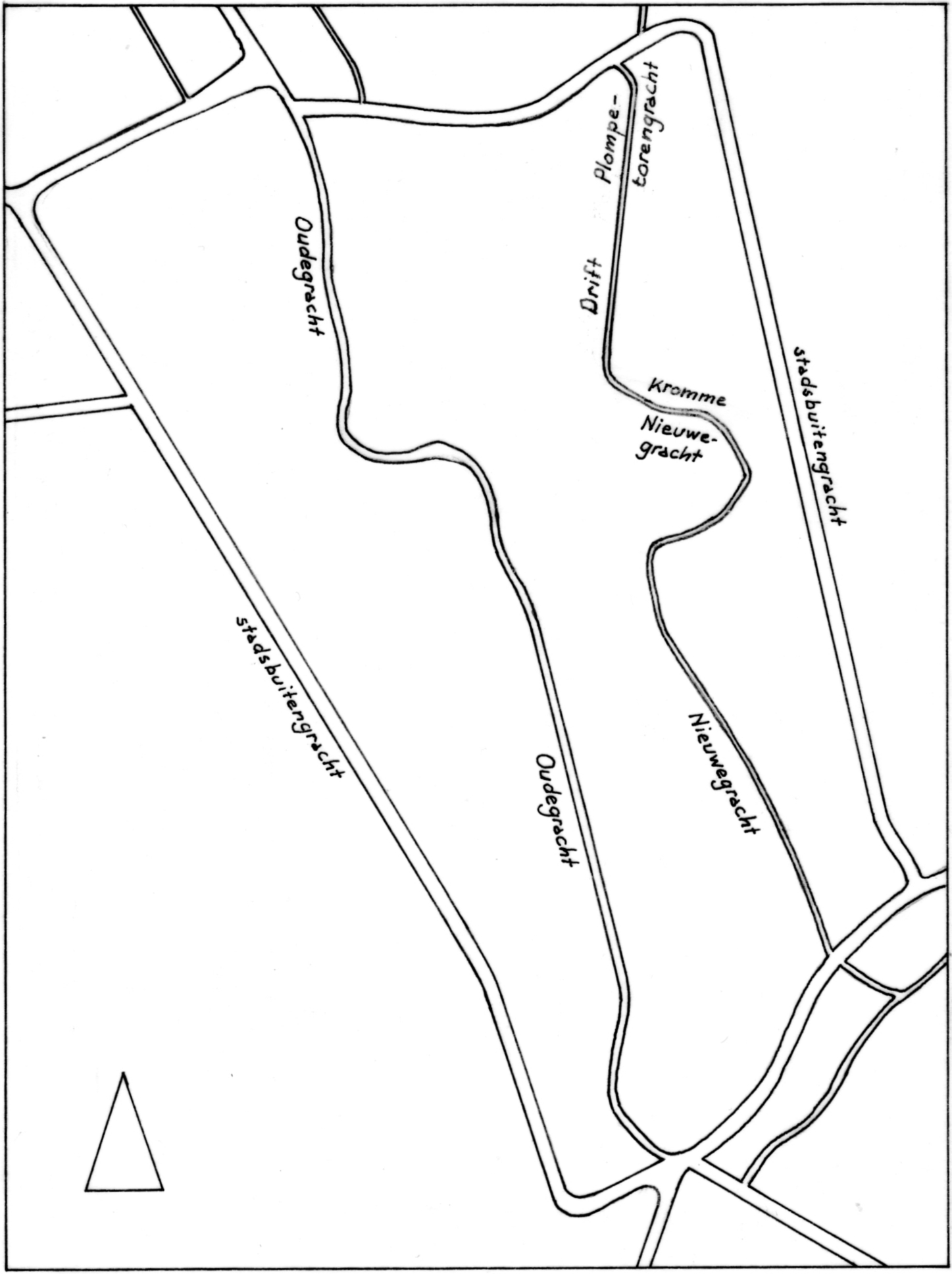 Grachten door Utrecht